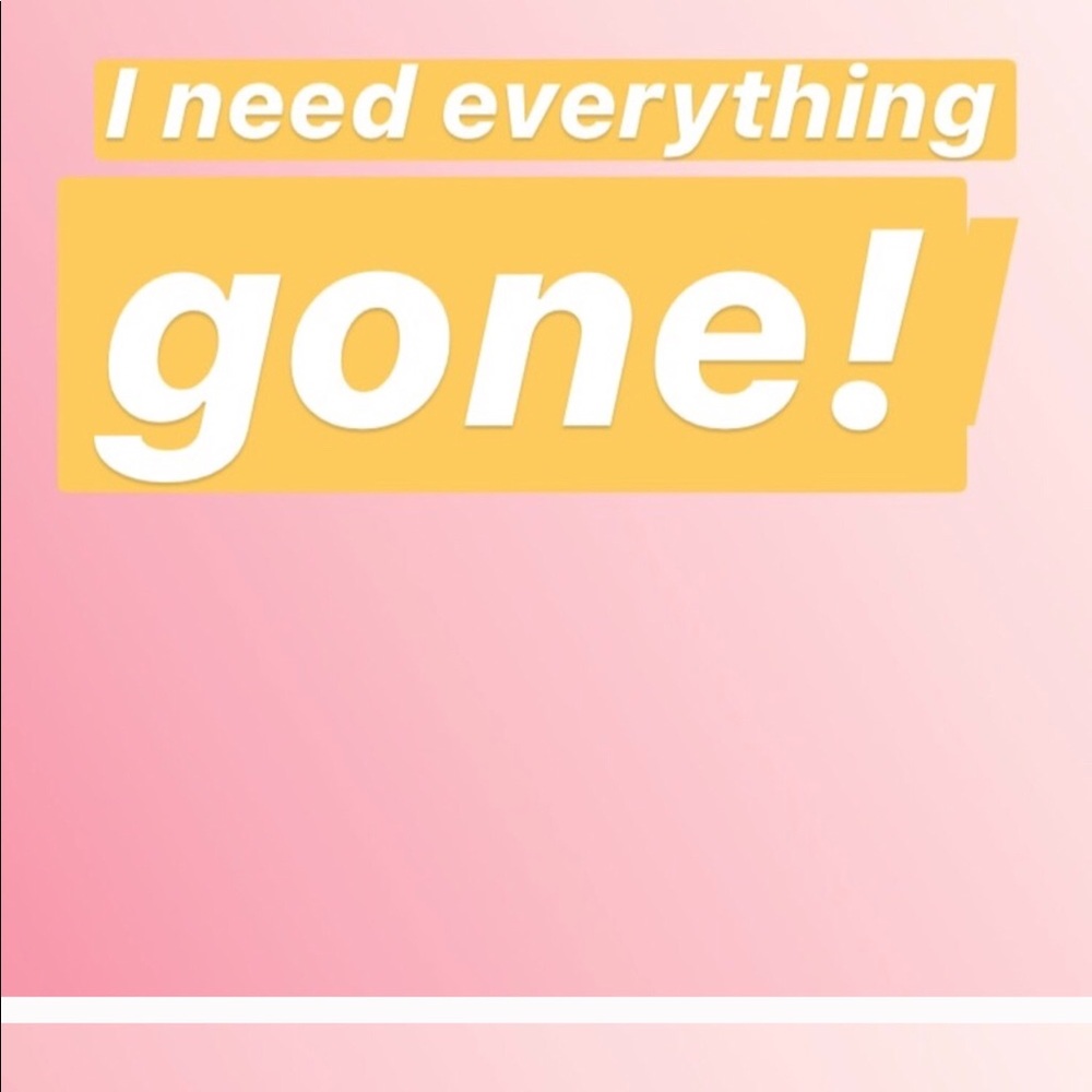 ‼️‼️Everything Must Go‼️‼️